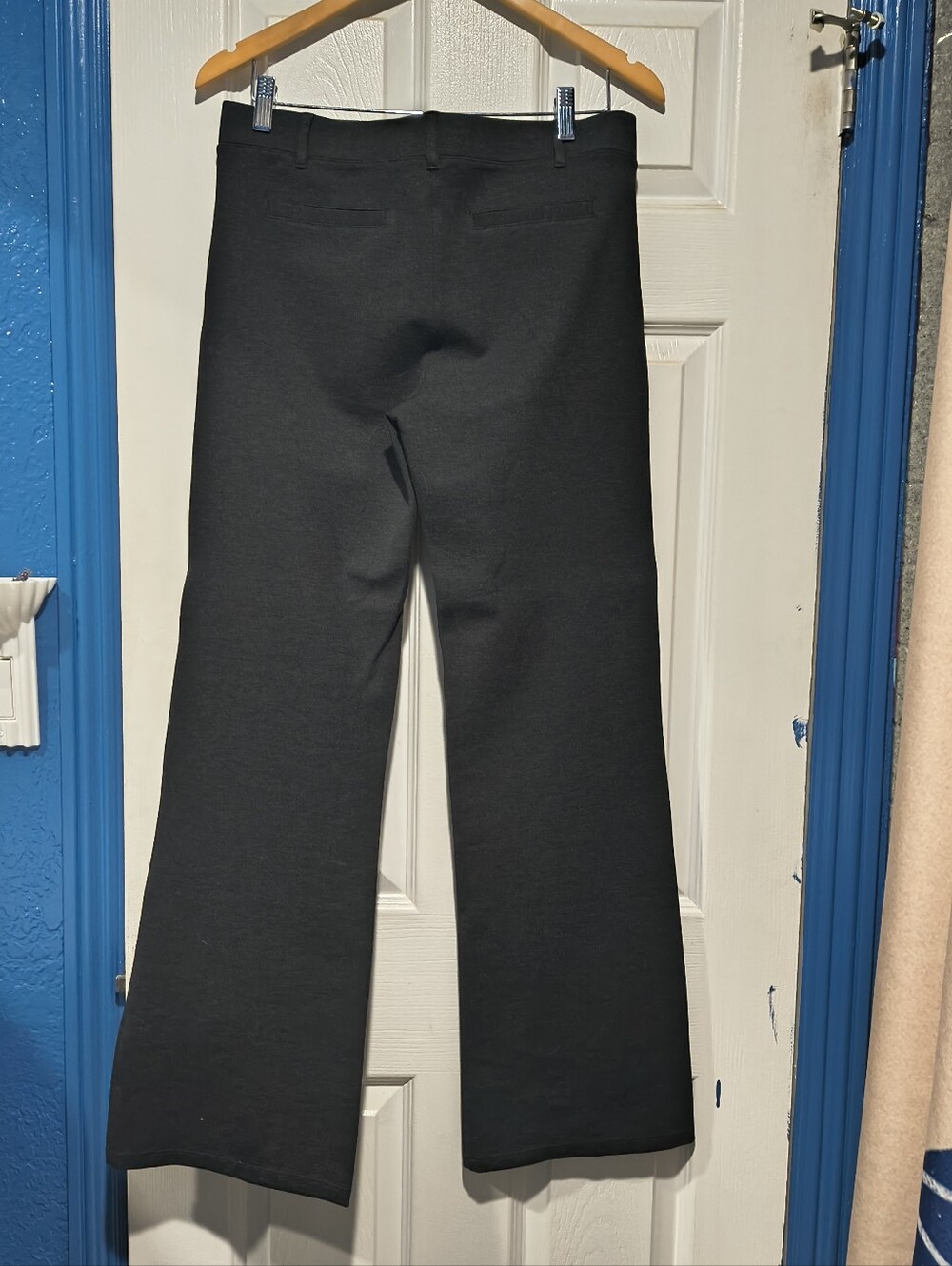 NWT Betabrand Classic Dress Pant Yoga Pants DPYP Charcoal Gray Straight L - Picture 7 of 14